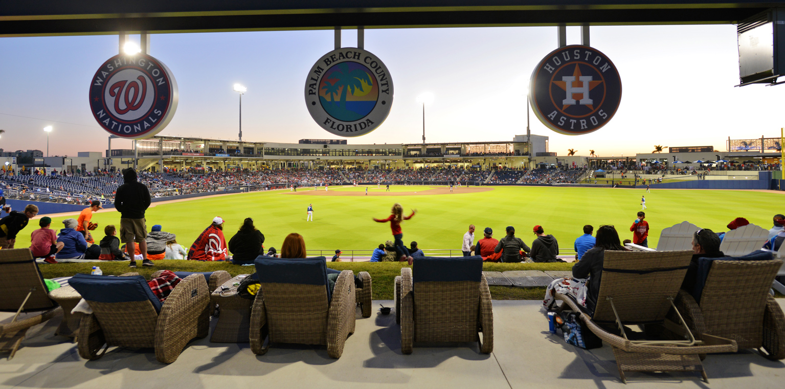 EDSA | Estadio de Béisbol de Palm Beach | Arte y Entretenimiento