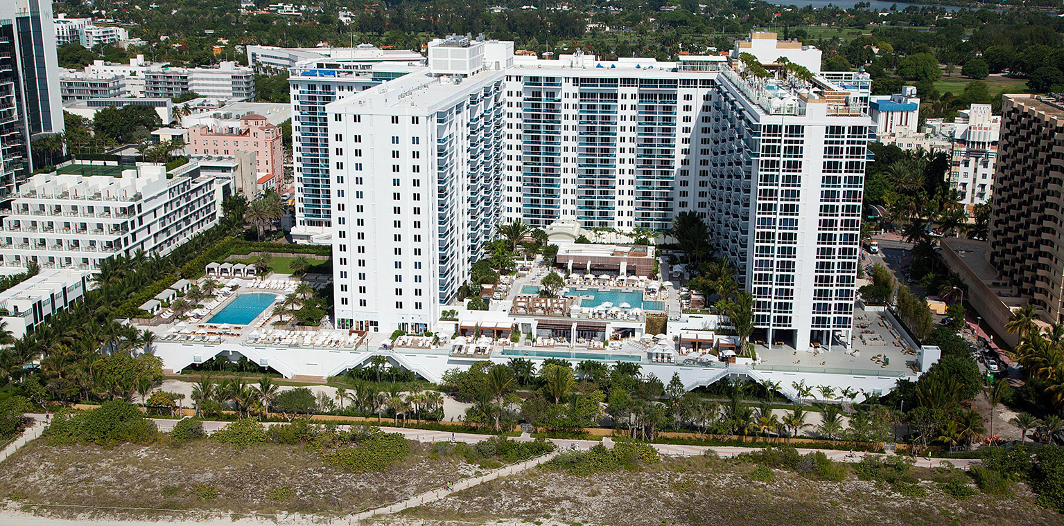 ©EDSA | 1 Hotel & Homes South Beach | Aerial View