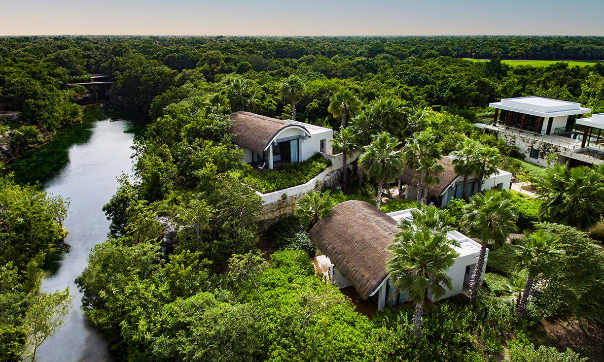 ©EDSA | Andaz Mayakoba Resort Riviera Maya | Aerial View of Development