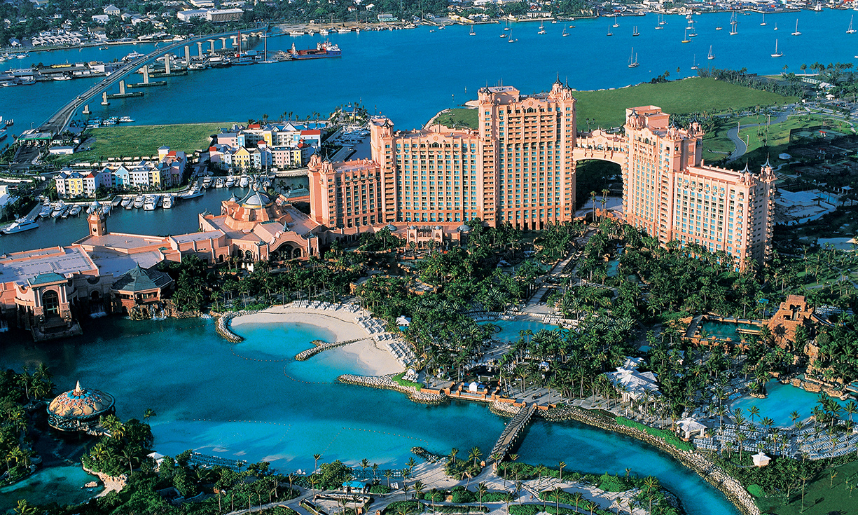 ©EDSA | Atlantis Paradise Island | Aerial View of Development