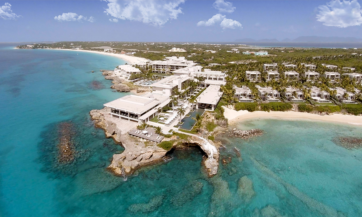 ©EDSA | Four Seasons Resort & Residences Anguilla | Aerial View