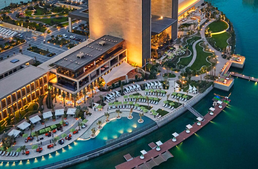 ©EDSA | Four Seasons Hotel Bahrain Bay | Aerial View