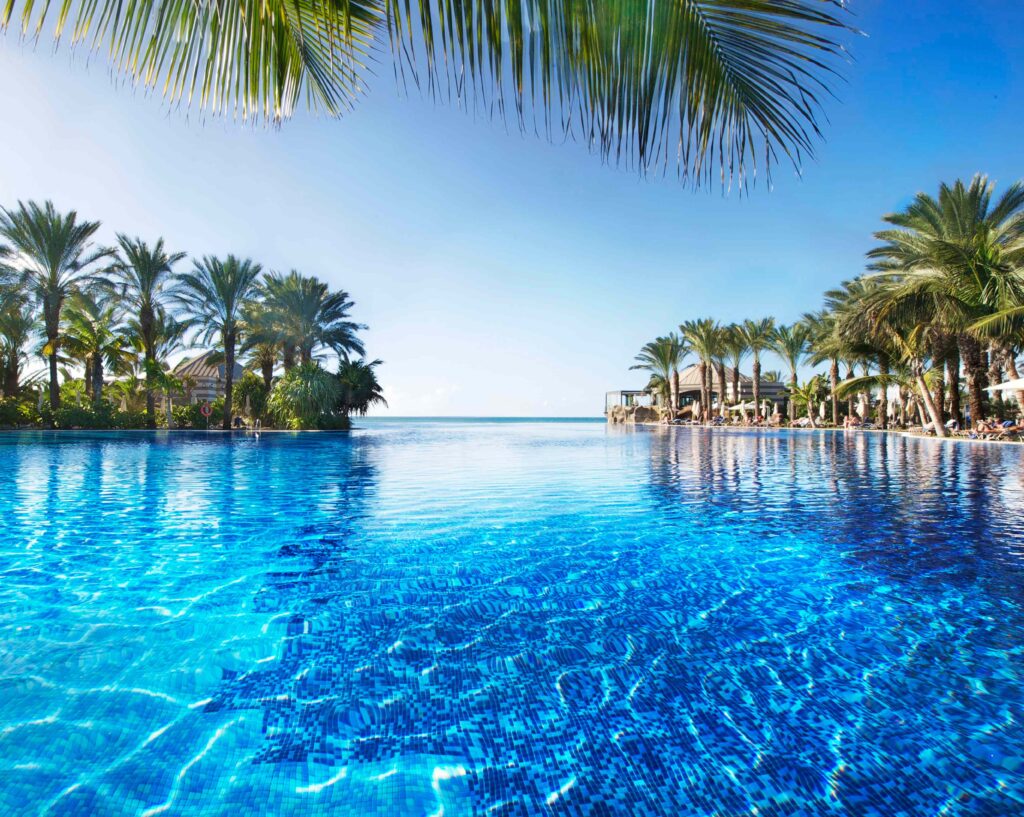 ©EDSA | Lopesan Costa Melonares Resort, Spa & Casino | Pool and Palm Trees