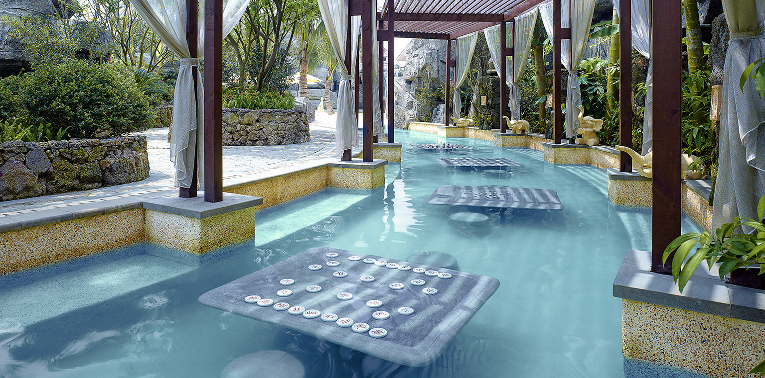 ©EDSA | Mission Hills Hot Springs & Spa | In Pool Seating