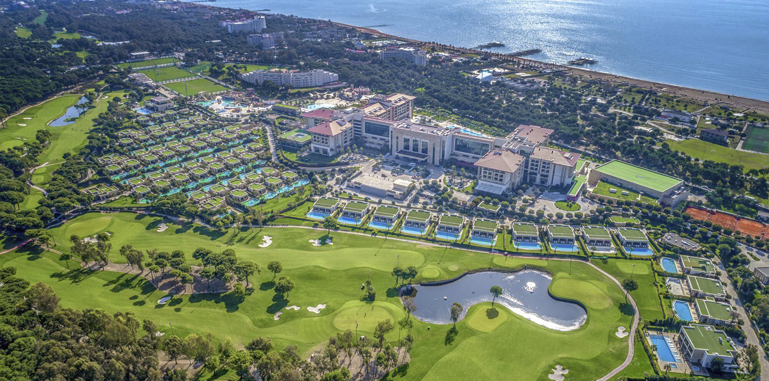 ©EDSA | Regnum Carya Golf & Spa Resort |  Resort Aerial View