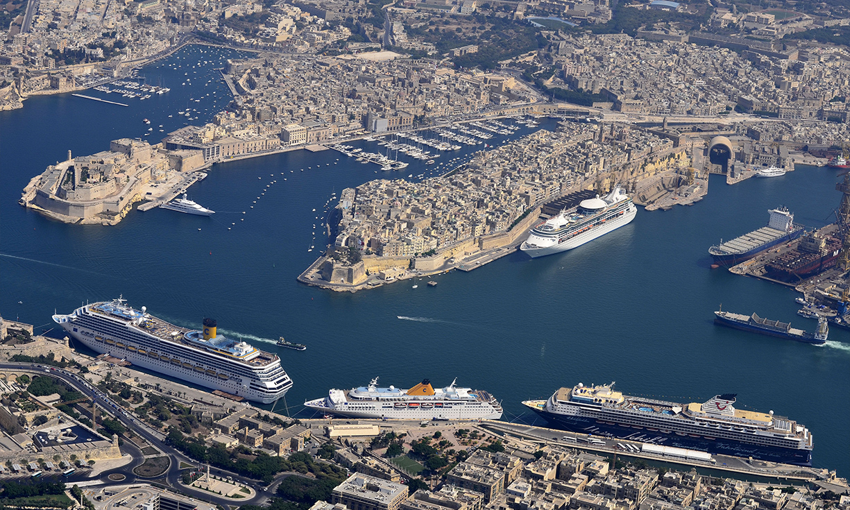 ©EDSA | Valletta Waterfront | Cruise Ships