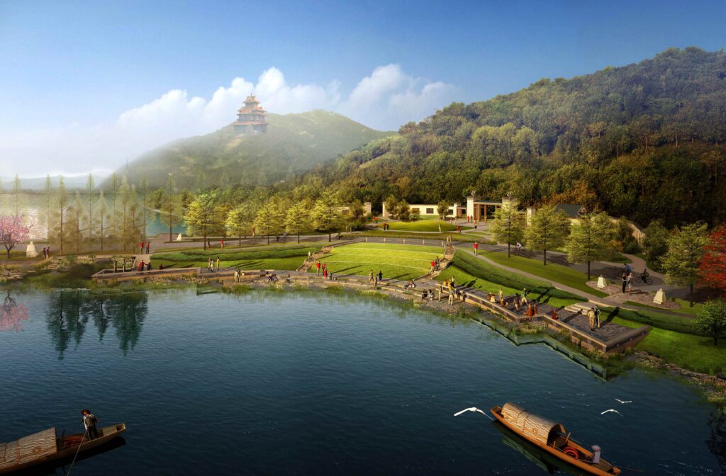 ©EDSA | Wuhan East Lake Greenway | Lake, Park and Trees