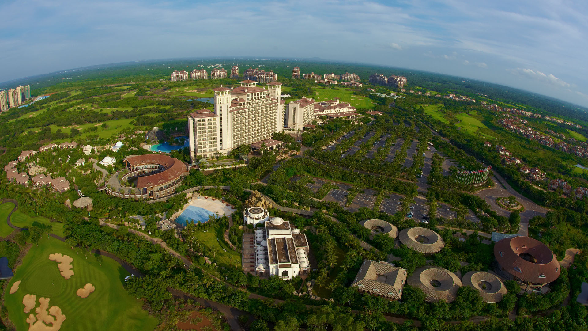 ©EDSA | Mission Hills Hot Springs & Spa | Birds Eye View