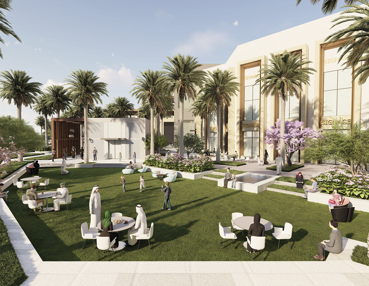 ©EDSA | Al Rashid Mall | Gardens and Palms