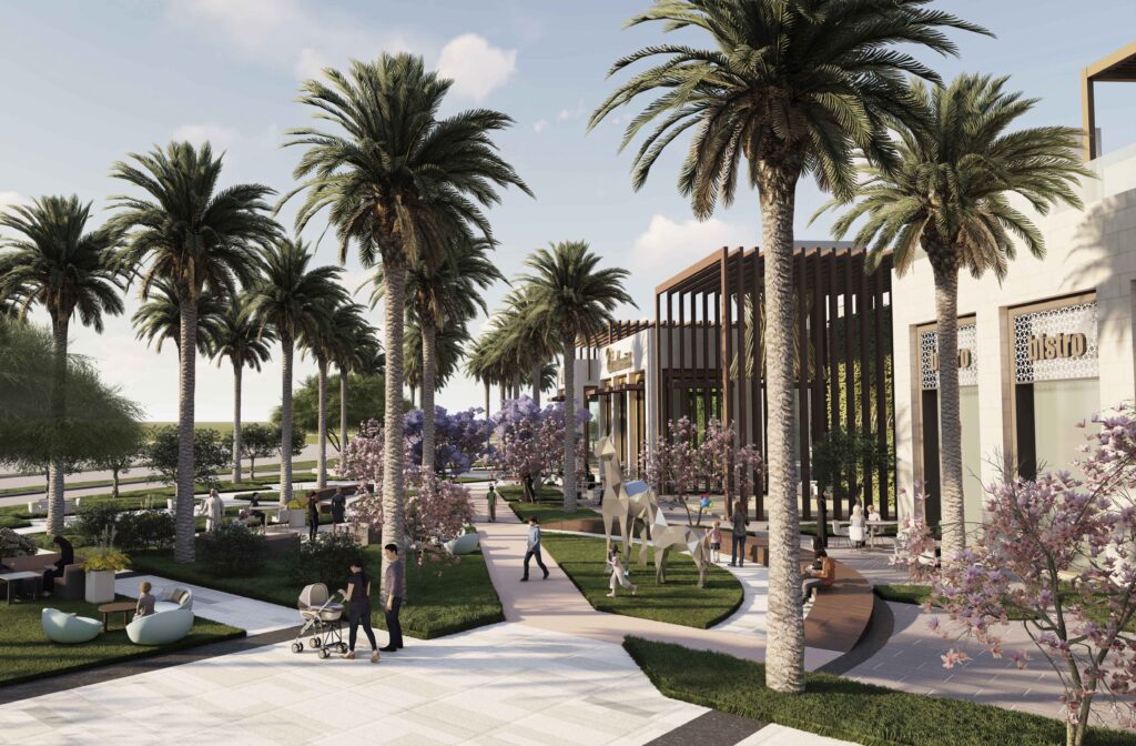 ©EDSA | Al Rashid Mall | Mall Exterior and Gardens