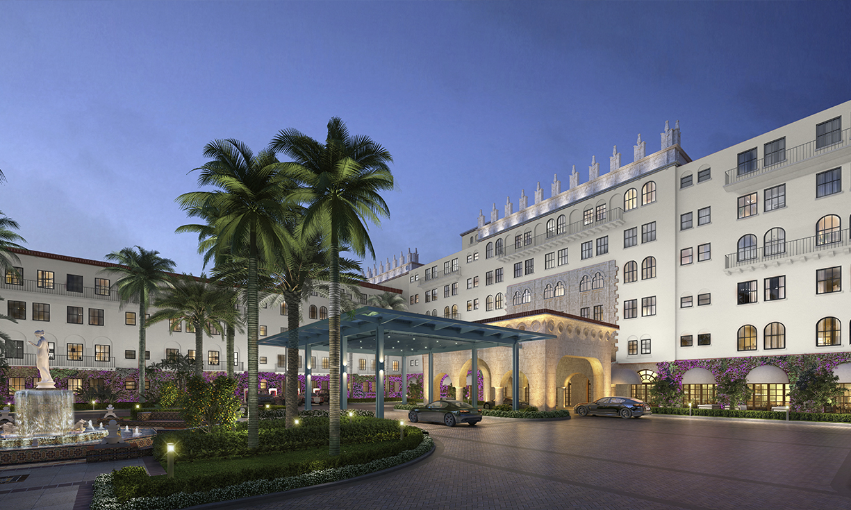 ©EDSA | Boca Raton Resort & Club | Hotel Entrance