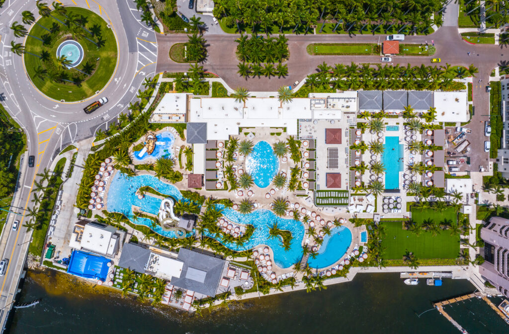 ©EDSA | The Boca Raton | Harborside Ariel View